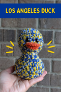 LA Blue & Gold Duck