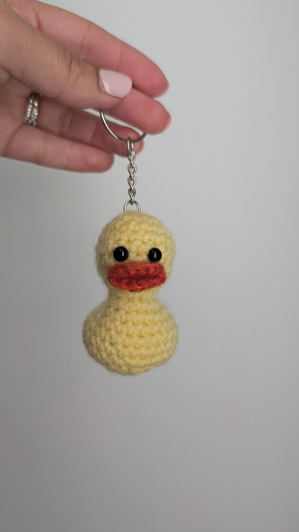 Light Yellow Keychain