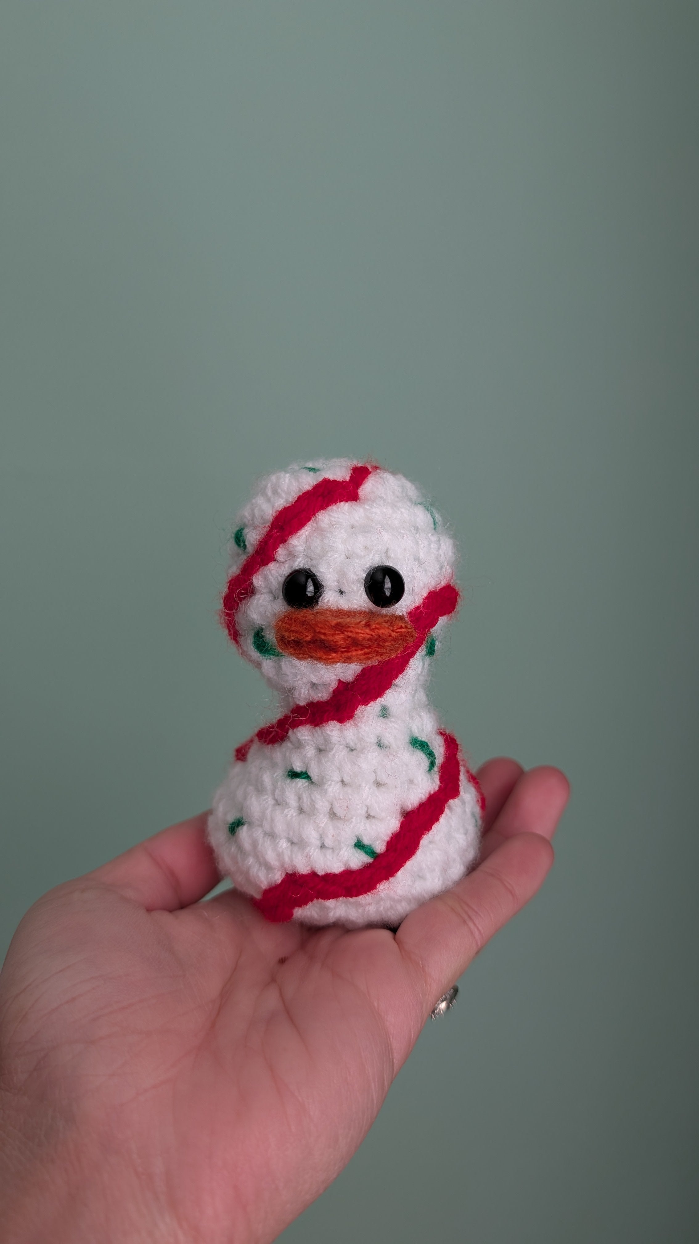 Christmas Tree Cake Duck